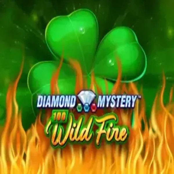 Diamond Mystery 100 Wild Fire online game logo by Greentube on coinkasyno.eu
