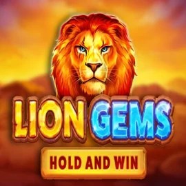 Lion Gems Hold and Win logo by Playson at Coin Casino