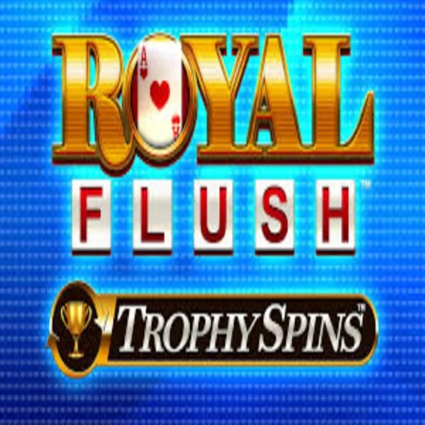 Royal Flush Trophy Spins logo by Greentube Coin Casino